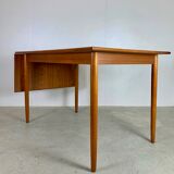 Danish MIdCentury Drop Leave Table in Teak Arne Vodder Style, 1960s Denmark