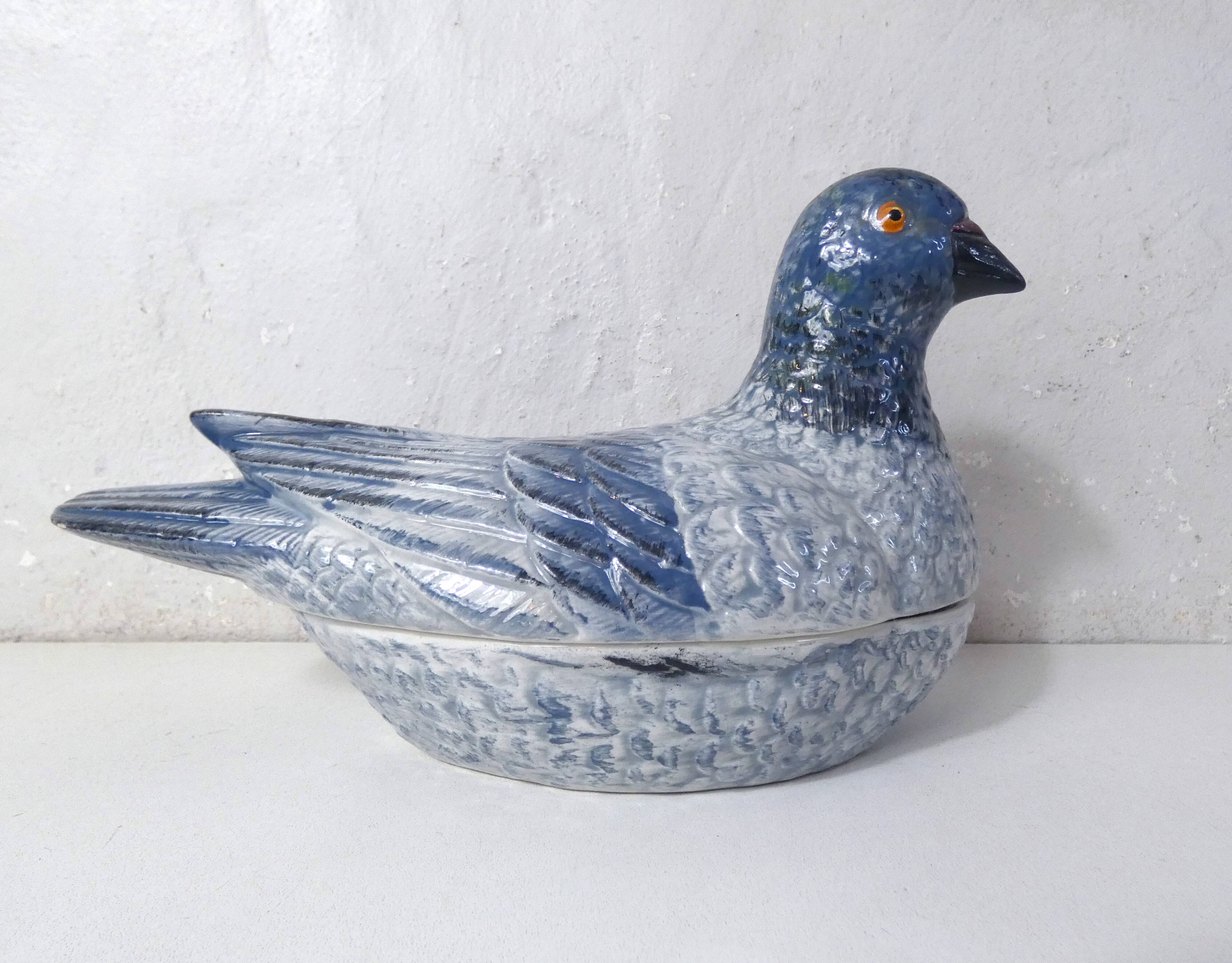 pigeon terrine with earthenware sauce, signed Michel Caugant