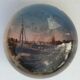 Crystal paperweight Saint-Malo vintage 1900