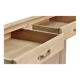 Vintage oak sideboard, country house style, wooden chest