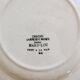 4 vintage flat plates Digoin Sarreguemines model Mary-Lou