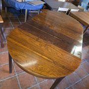 Table scandinave extensible en palissandre des années 60