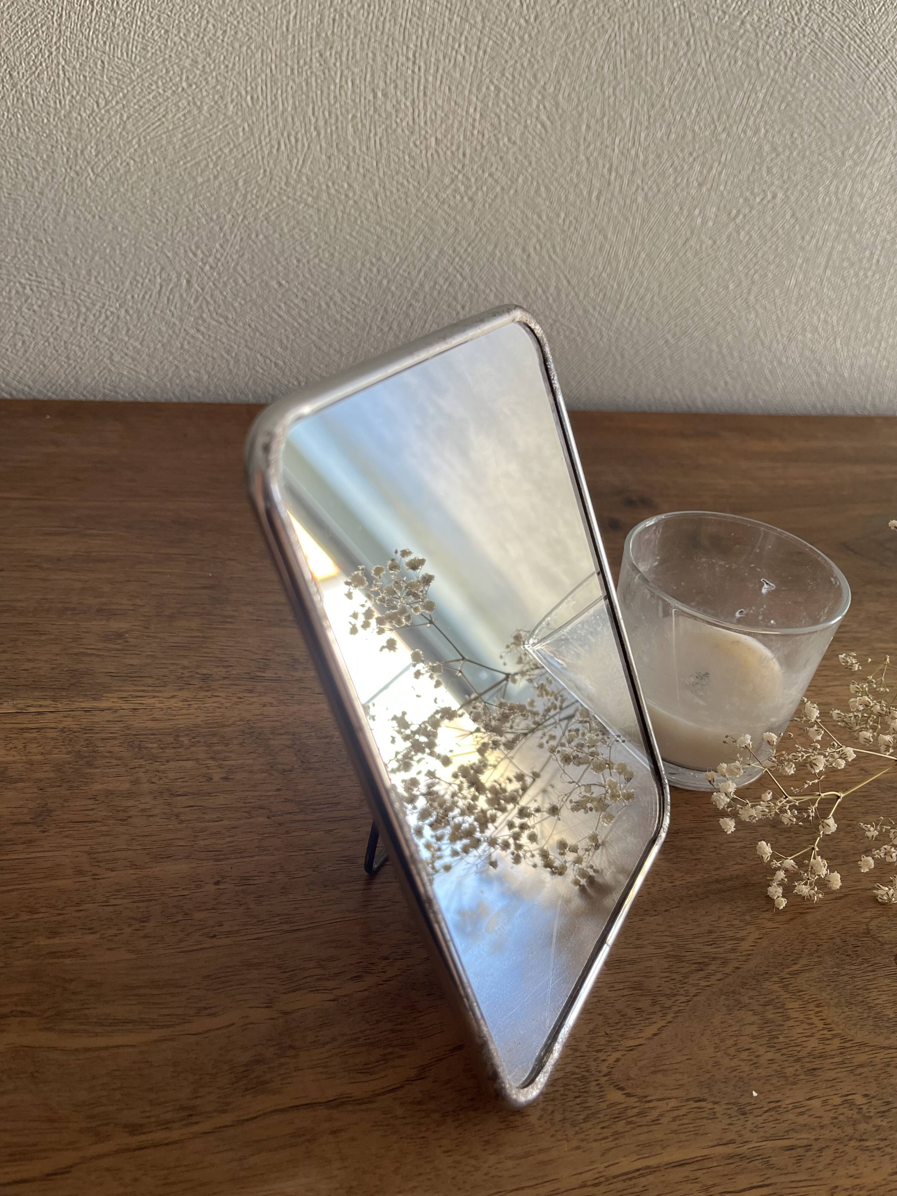 Barber mirror 18 x 13 cm