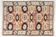 Tapis vintage Oushak surdimensionné