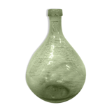 Green demijohn 3 liters