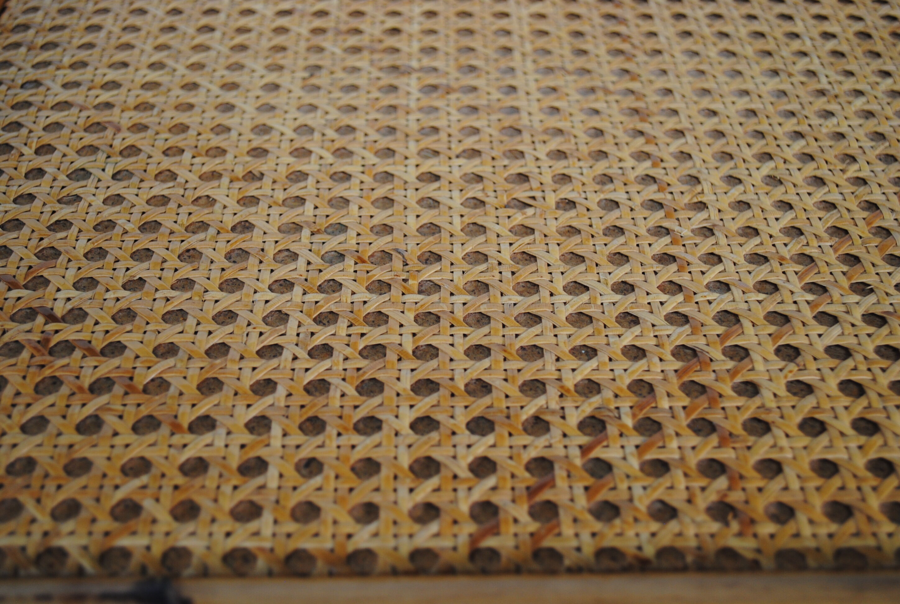 Chest of drawers bamboo and cannage, 1970s