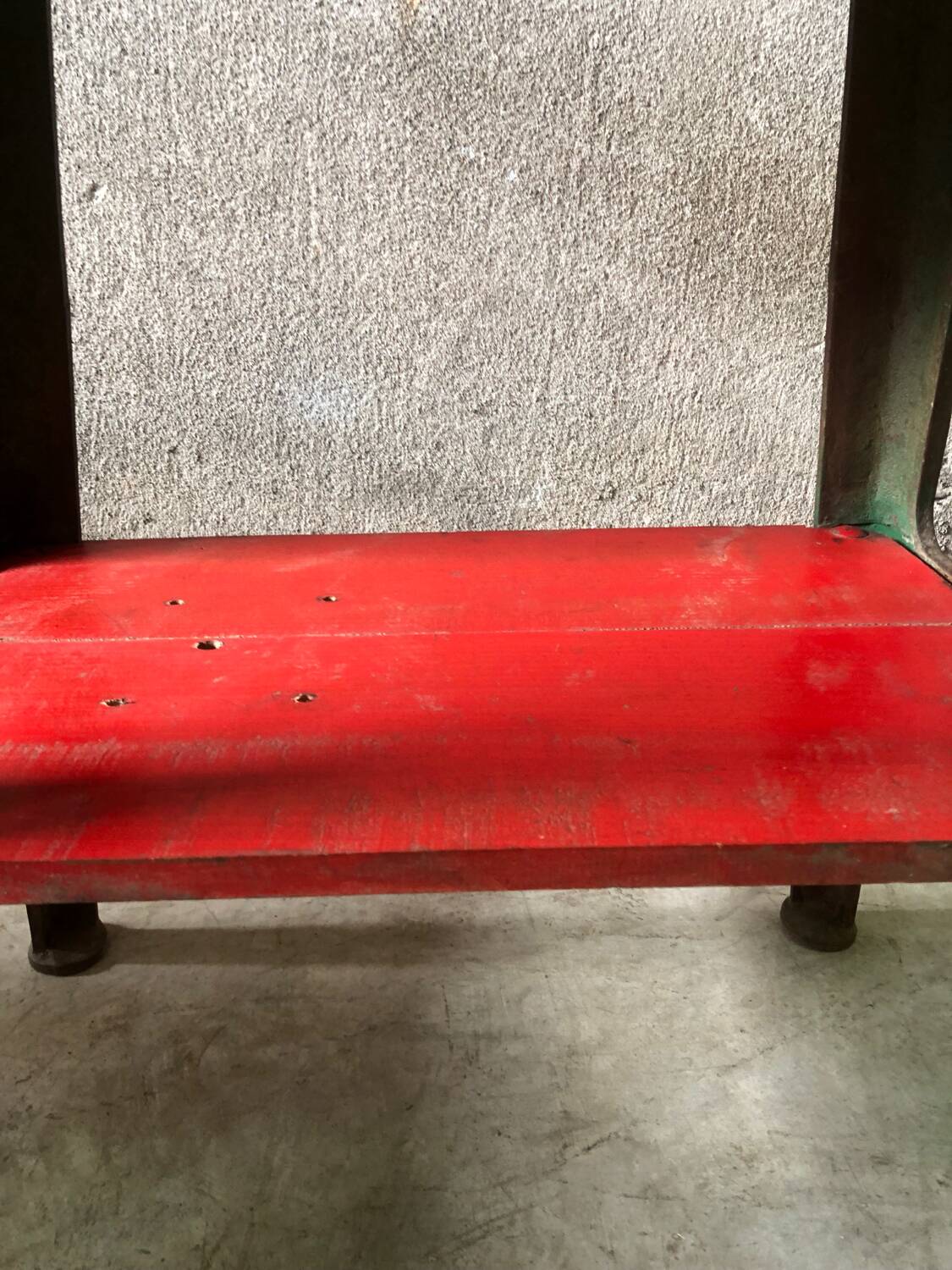 Old industrial table