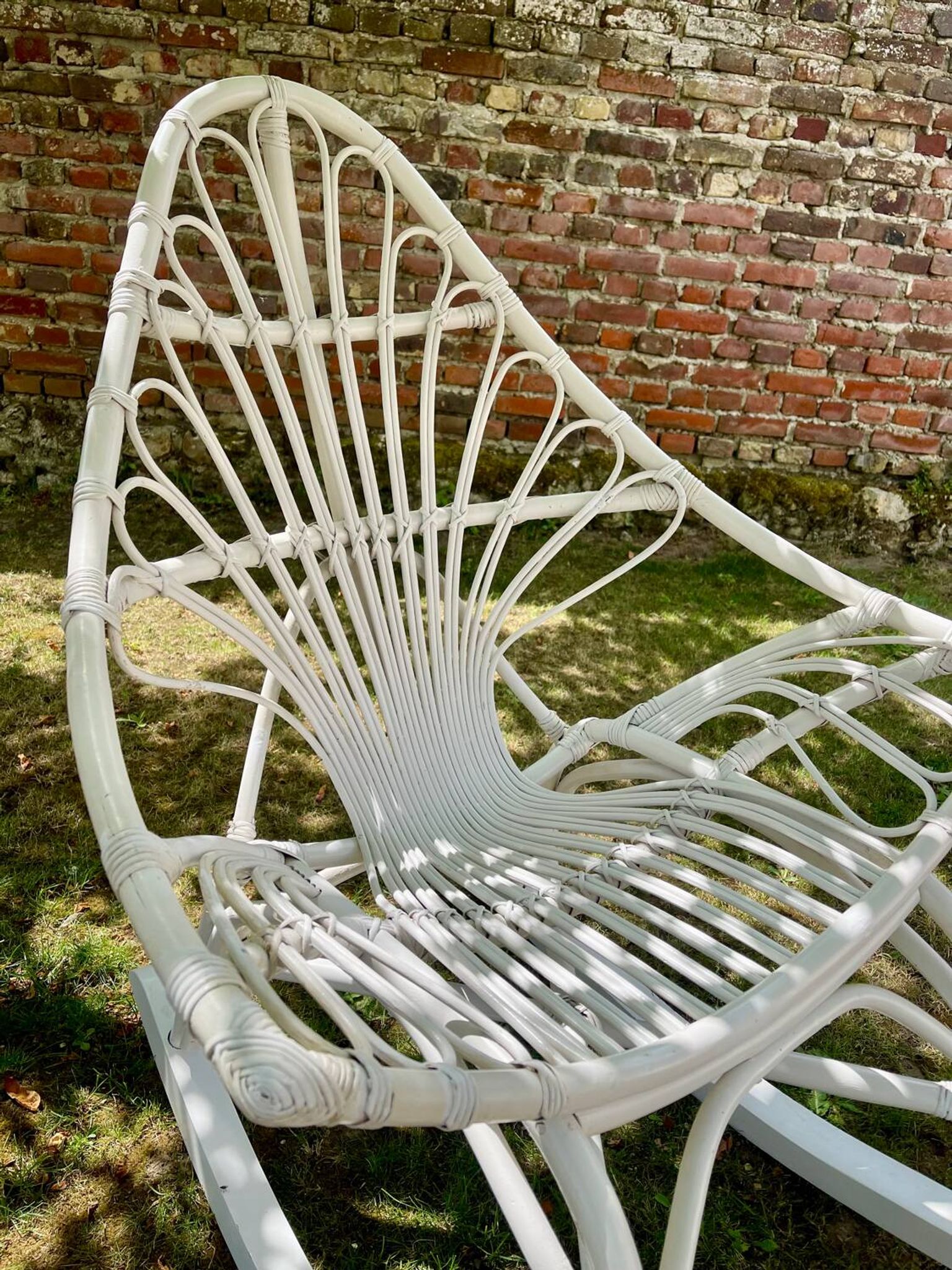 Rattan rocking chair
