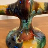 Vintage ceramic candle holder