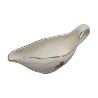 Saucière porcelaine de Gien liseron