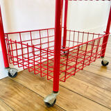 Desserte rouge vintage