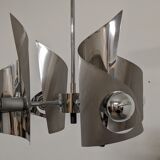 4-burner space age chandelier from the 60s/70s