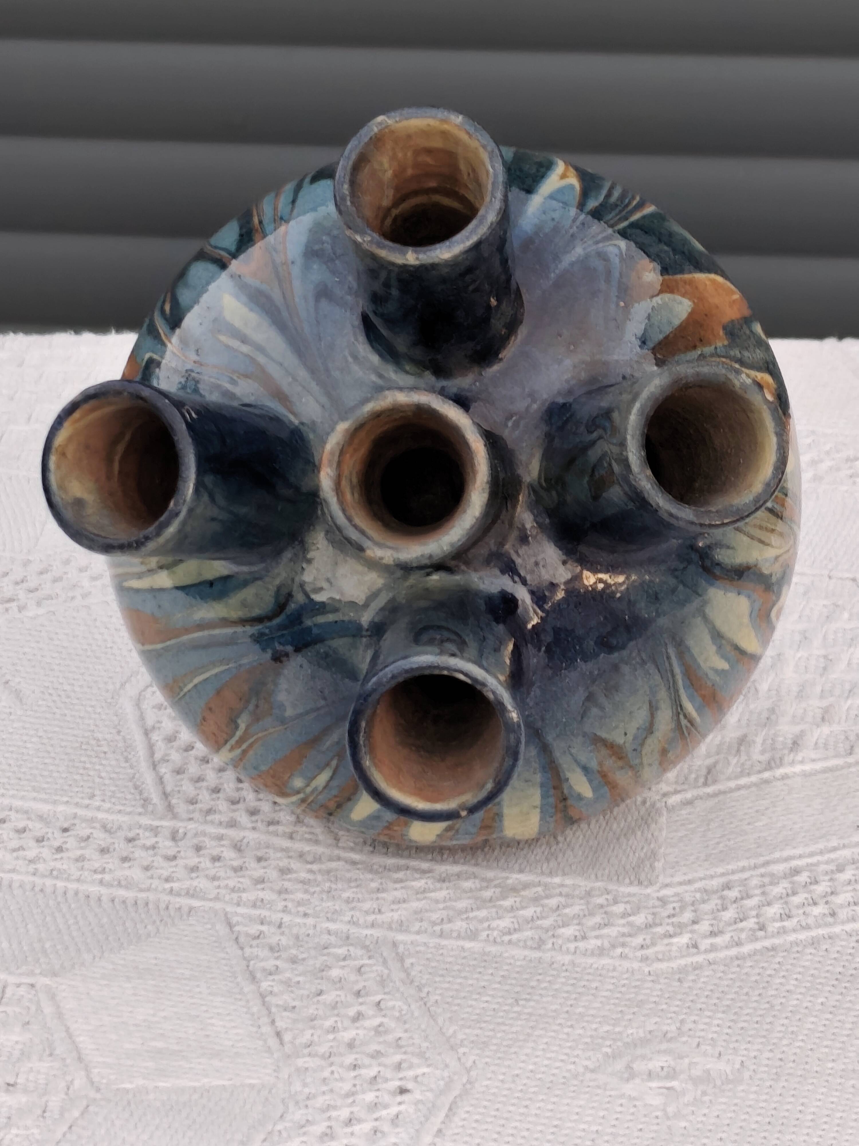 Vintage flower spray vase