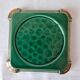 Ceramic trivets and glasses from Poët-Laval. Vintage