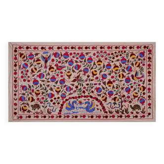 Hand-knotted rug, vintage Turkish rug 104x185 cm