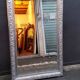 Large silver mirror Napoleon III