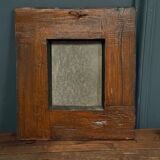Cadre miroir XVIIe en bois