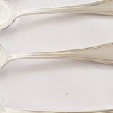 Dessert spoons, silver teaspoons, Félix Frères 18G