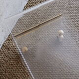 Plexiglass coffee table David Lange
