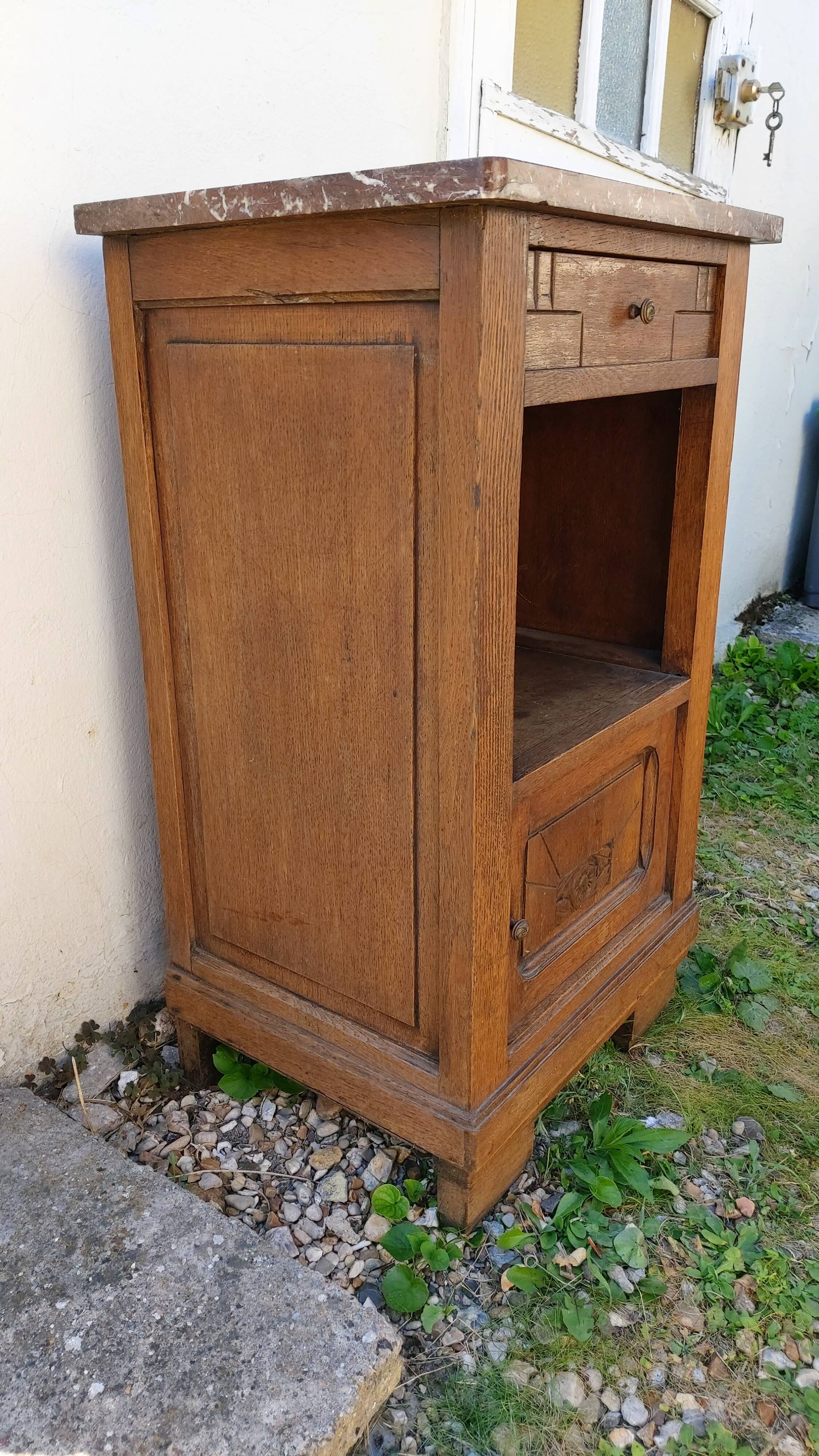Art Deco bedside table