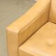 Vintage armchair in faux leather and solid wood, Italy, 1960s