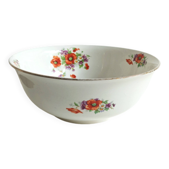 Old Onnaing earthenware salad bowl
