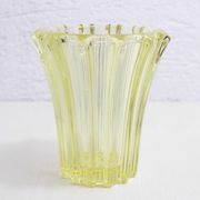 Vase Art Deco Pierre D'Avesn jaune