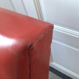 Rock n roll style skai armchair