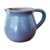 Old glazed blue sandstone pitcher