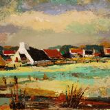 Tableau paysage de Jos Fred Smith