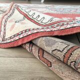 Turkish Rug, Vintage Area Rug, 205 x 311 cm, Handmade Rug, RK 8359