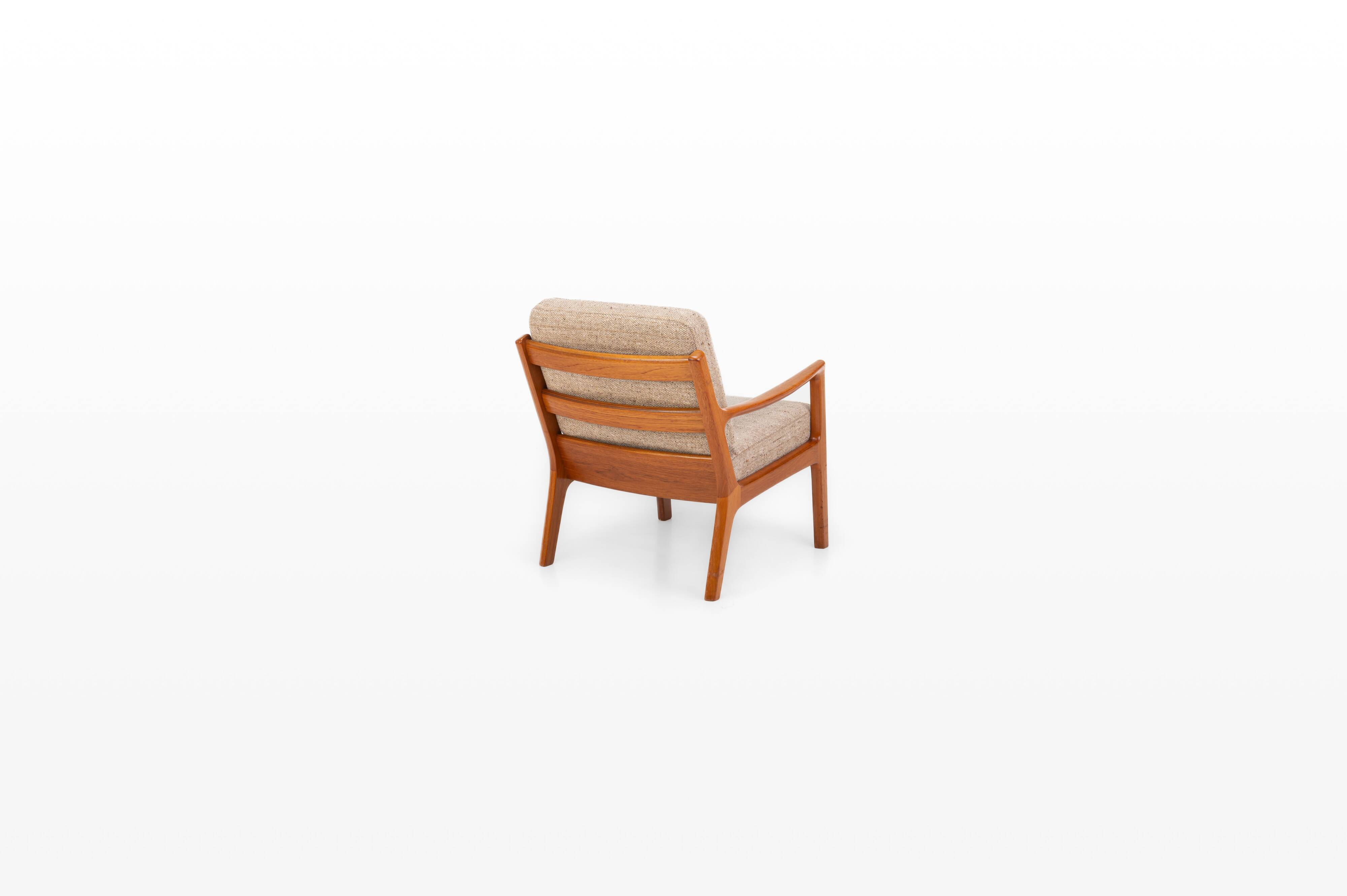 Easy chair by Ole Wanscher for Peter Jeppesen Møbelfarbik, Denmark 1960s