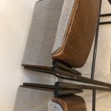 4 Scandinavian walnut chairs, 1970