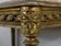 Table d'appoint, style louis xvi, bois doré, xixème siècle