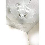 Contemporary Modern Flower  Glass Flush Mount
