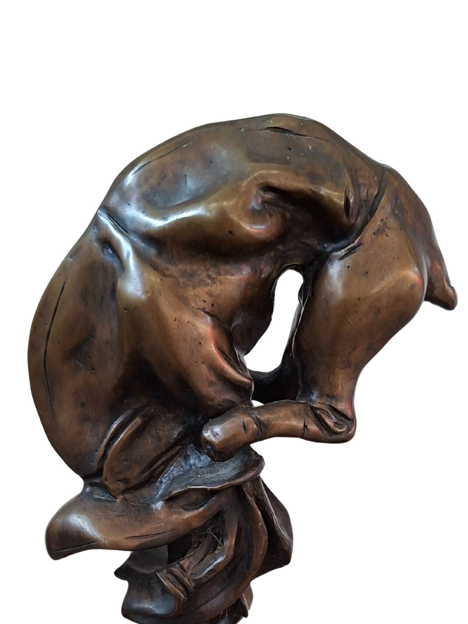 Scultura in Bronzo: "Cavallo in Torsione" - Camillo Catelli