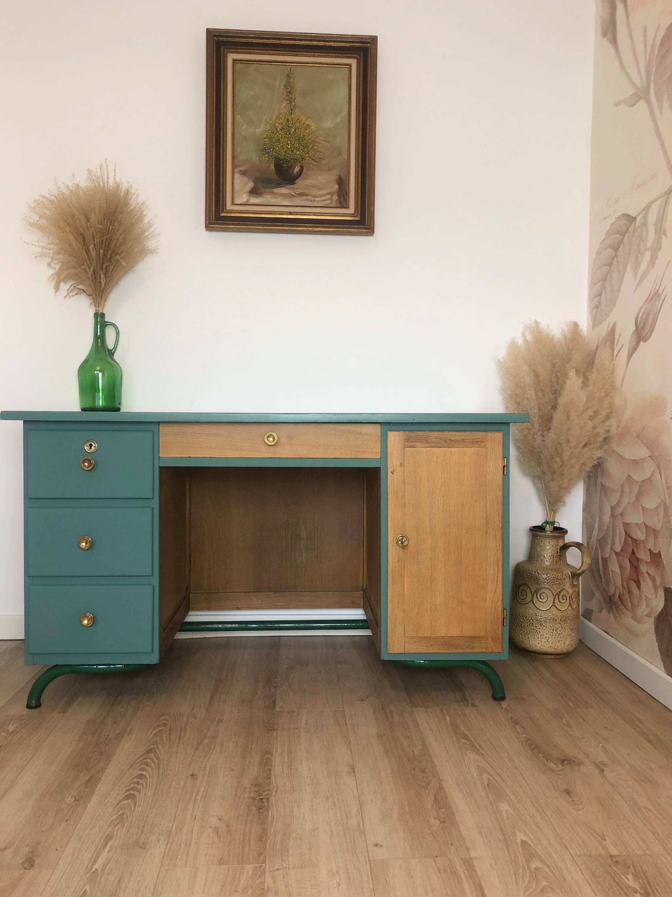 Schoolmaster's desk from the 1950s
