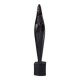Virgin carved wood