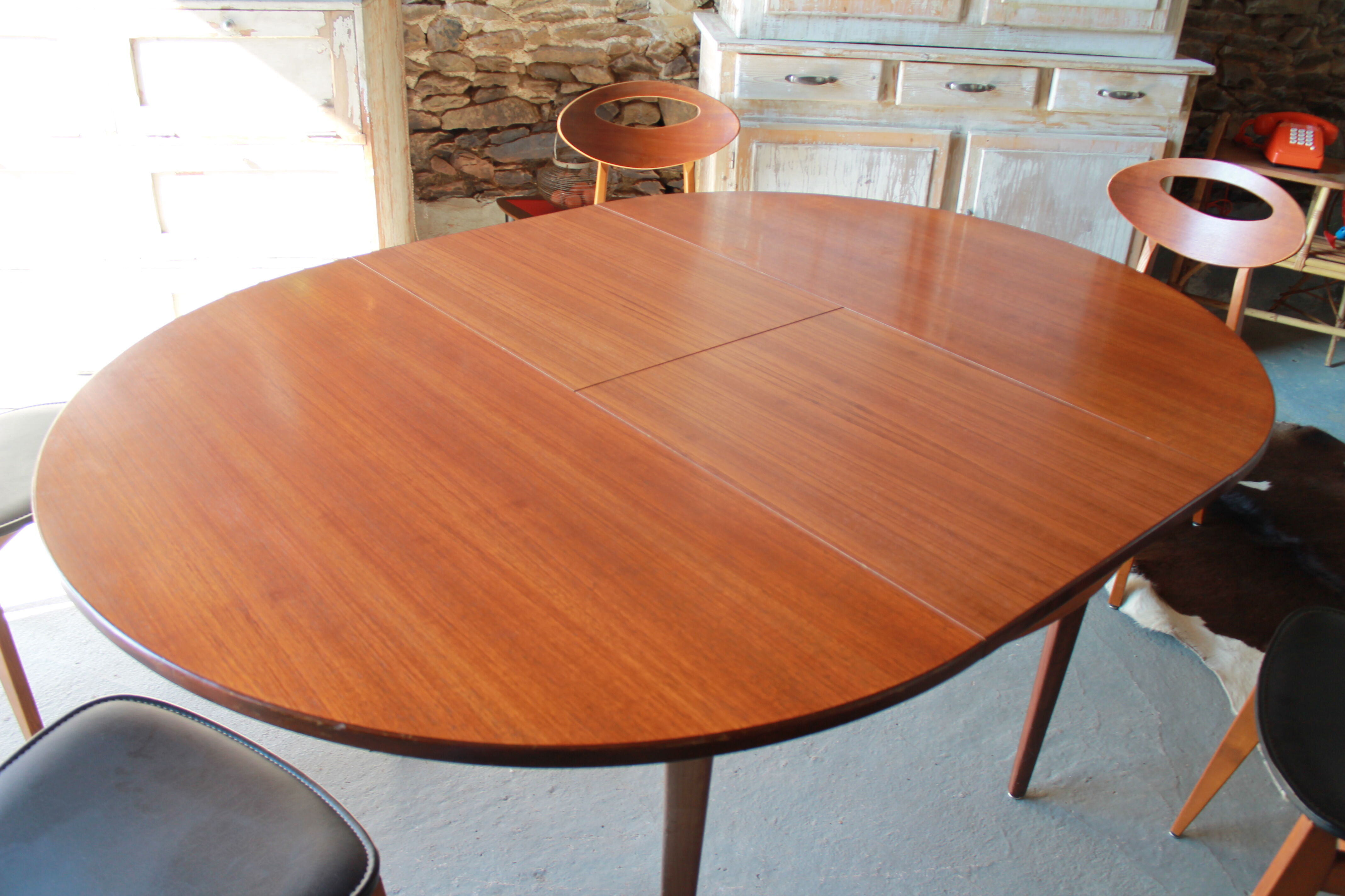 Roundtable - wood - circa 1960's