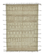 Handmade Tribal Decorative 204 cm x 301 cm Beige Wool Carpet
