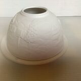 Pair of Christmas candle holders