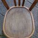 Set of 8 Fischel bentwood Bistrot chairs circa 1930