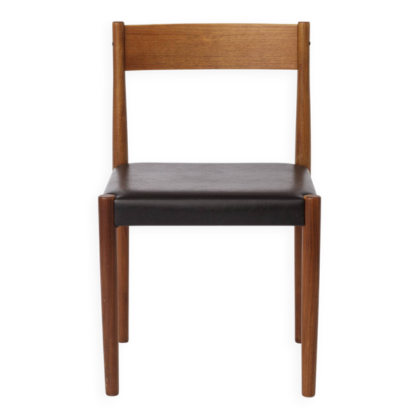 1 sur 10 Chaise de salle à manger en teck Poul M. Volther pour Frem Røjle, années 1960 danoise