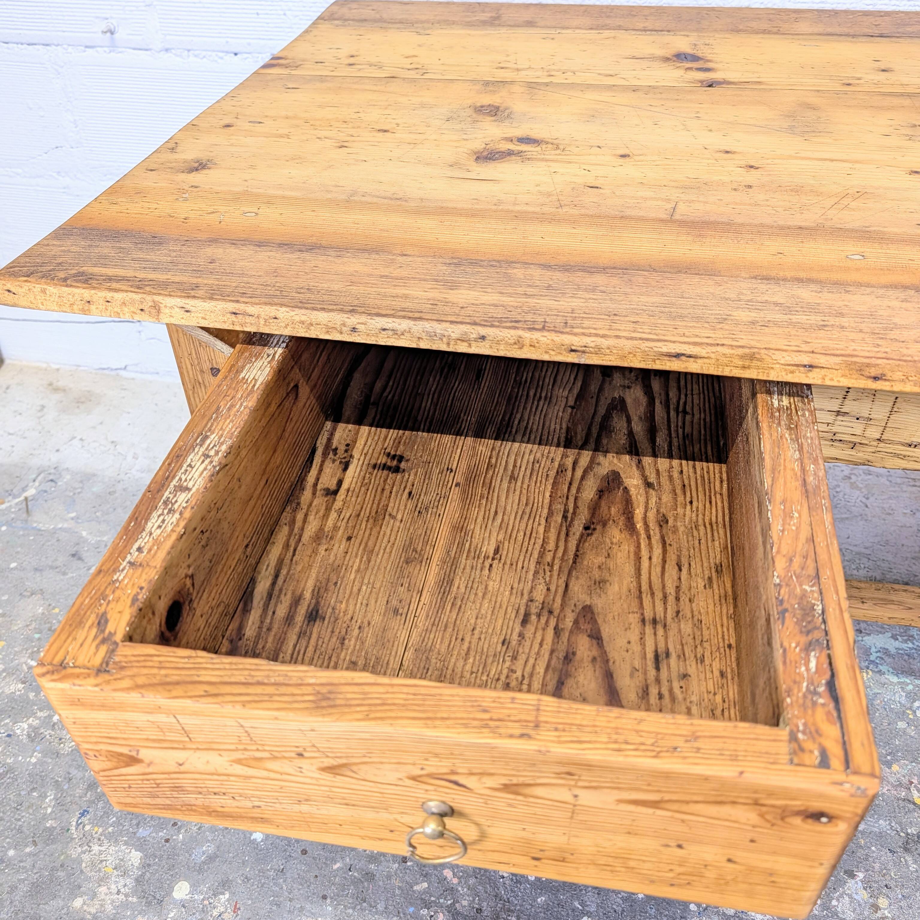 Farmhouse island table