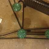 COAT RACK PATERE ROCKABILLY PERFORATED TOLE