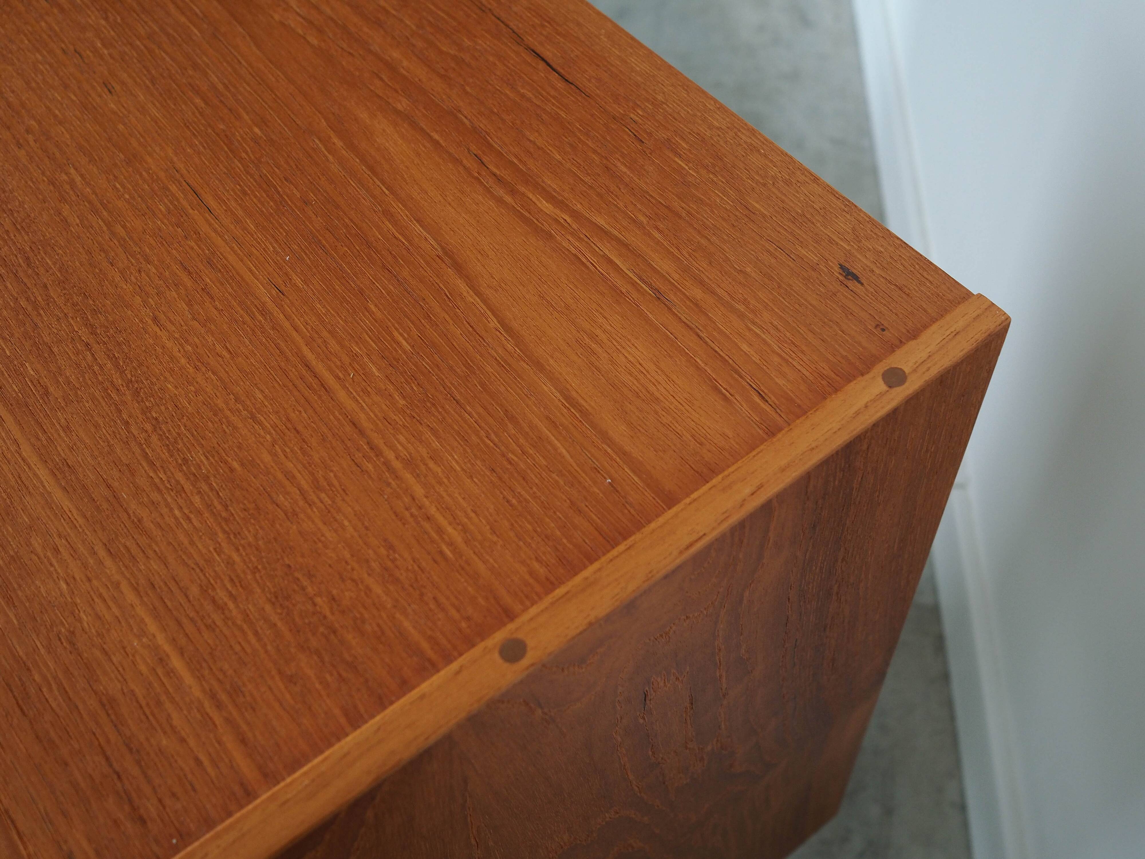 Teak cabinet, Danish design, 1970s, production: Denmark