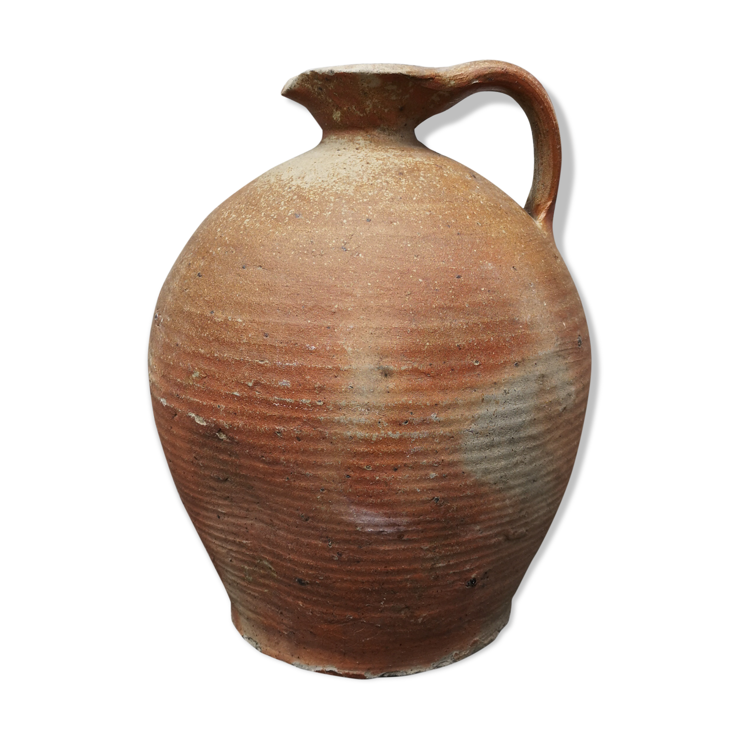 Old terracotta pot