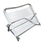 Old folding metal chrome back