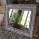 Antique patinated mirror