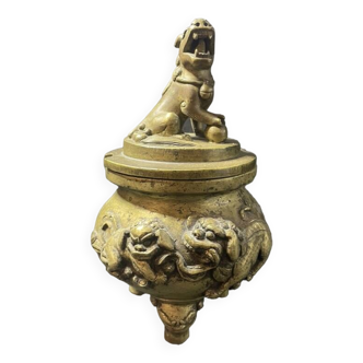 Perfume burner – Sculpted bronze – Asia